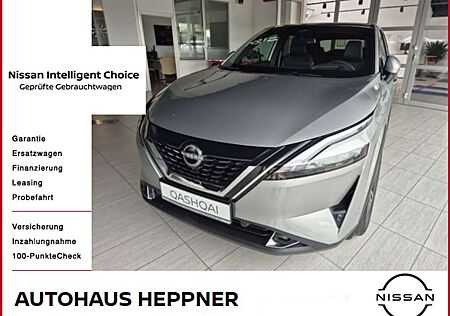 Nissan Qashqai 1.3 DIG-T Tekna Glasdach 19" Head up