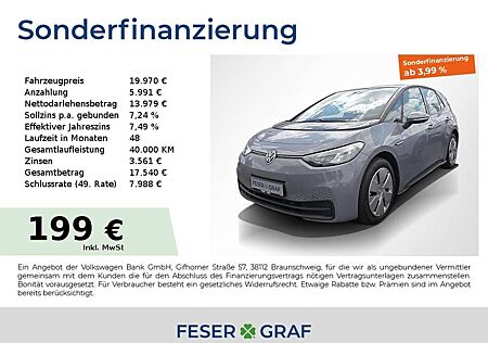 VW ID.3 Volkswagen Pure Performance Navi Wärmepumpe V-Cockpit
