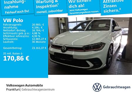 VW Polo Volkswagen 2.0 TSI DSG GTI FrontAssist IQ.Light DAB+