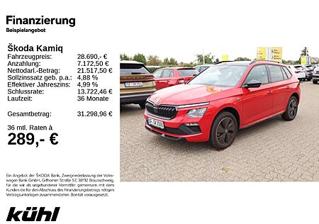 Skoda Kamiq 1,0 TSI Monte Carlo