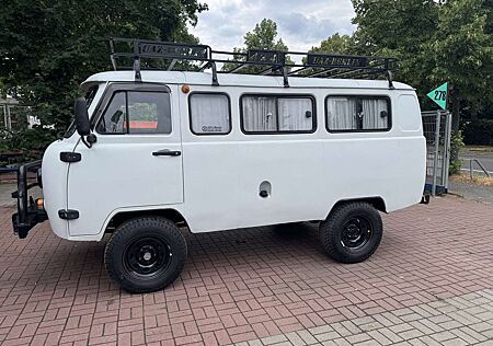 UAZ Buchanka 2,7 Euro6 DTemp 4x4 Allrad Offroad Deutsche Zullas