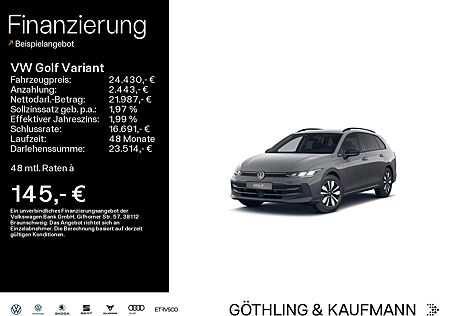 VW Golf Variant Volkswagen Life GOAL 1.5TSI 85kW*KAM*APP*ASG*A