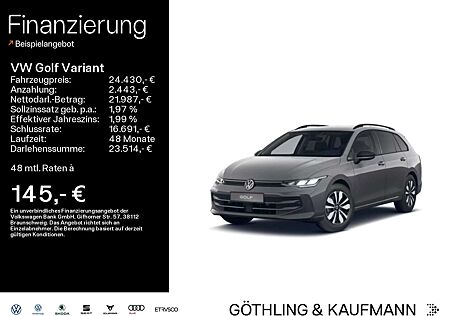 VW Golf Variant Volkswagen Life GOAL 1.5TSI 85kW*KAM*APP*ASG*A