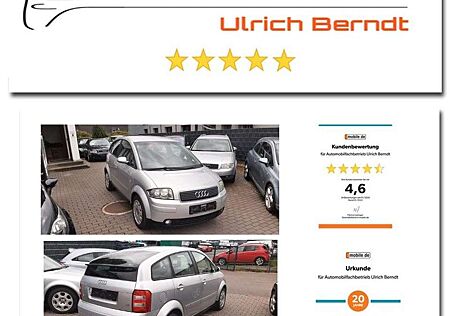 Audi A2 1.4 - TÜV / Inspektion über 1287 € neu