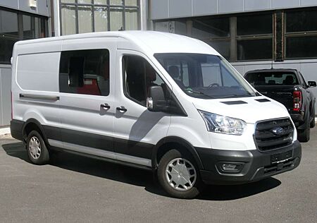 Ford Transit DOKA Trend L3 H2/Klima,6-Sitze,R-Cam,AHK,Euro 6dT