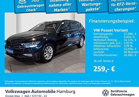 VW Passat Variant Volkswagen 2.0 TDI DSG Business Rückfahrkam