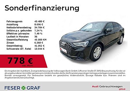 Audi Q3 Sportback S-line 35 TFSI S-tronic LED/Navi+/SHZ/Ka