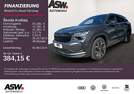 Skoda Kodiaq Sportline 2,0 TSI 204PS DSG 4x4 ACC AHK