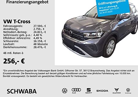 VW T-Cross Volkswagen Life 1.5 TSI DSG LED*VIRTUAL*AHK*ACC*16"
