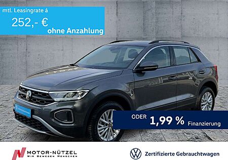 VW T-Roc Volkswagen 1.0 TSI LIFE 5JG+LED+NAVI+AHK+ACC+DAB+SHZ