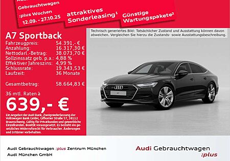 Audi A7 50 TDI qu. tiptr. Pano/ACC/HuD