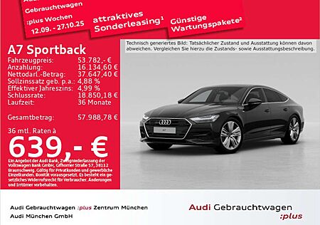 Audi A7 50 TDI qu. tiptr. Pano/ACC/HuD