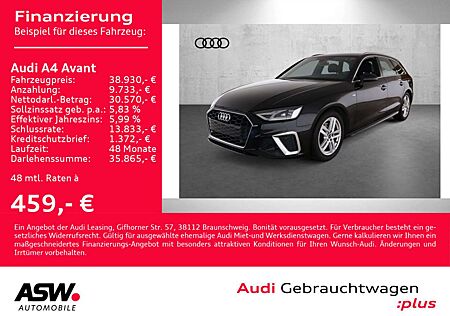 Audi A4 S line 35TFSI Stronic Navi LED RFK ACC