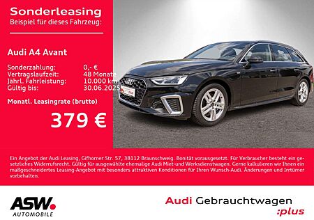 Audi A4 S line 35TFSI Stronic Navi LED RFK ACC