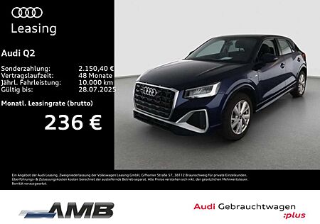 Audi Q2 S line 40 TFSI qu. Leder/Pano/SONOS/10.29Gara