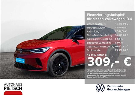VW ID.4 Volkswagen GTX 4Motion Pano Head-Up AHK Keyless