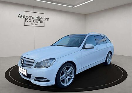 Mercedes-Benz C 200 T CDI Avantgarde-AMG-Scheckheft-Panorama-Leder-Nav