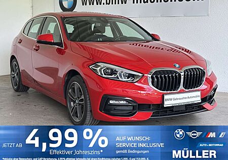 BMW 118 d SCHALTER! Sport Line LED/TEMPO/DAB/PDC/SH