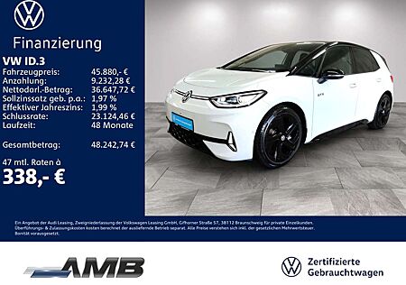 VW ID.3 Volkswagen GTX Performance 79kWh/AHK/Pano/WäPu/02.30Ga