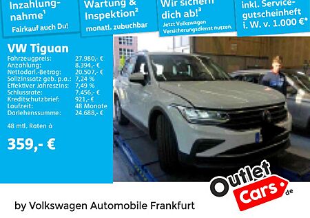 VW Tiguan Volkswagen 2.0 TSI DSG 4-Motion Life Navi LED DAB+ F