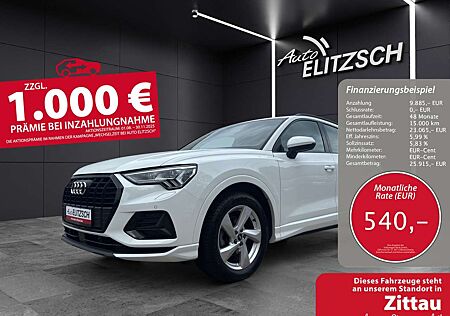 Audi Q3 gebraucht kaufen Audi Q3 35 TDI advanced S tronic Matrix LED Navi Optik ...