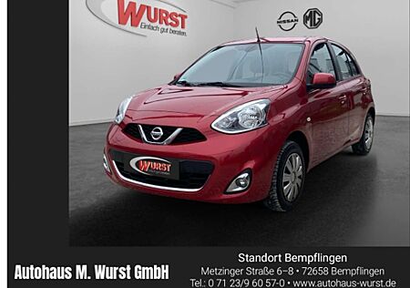 Nissan Micra Acenta 1.2 SHZ Tempomat SHZ Allwetter Scheckheftge