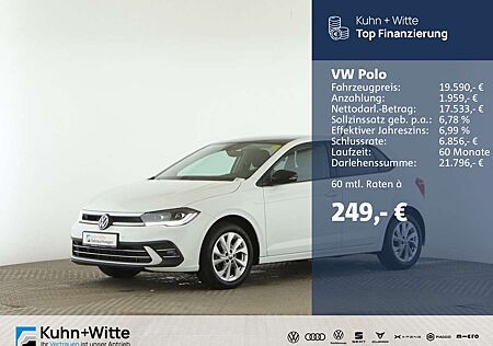 VW Polo Volkswagen 1.0 TSI Style *IQ.Light*ACC*RFK*Navi*SHZ*Kl