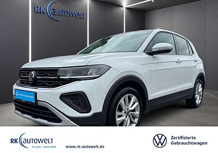 VW T-Cross Volkswagen Life 1.0 TSI DSG LED Navi Rückfahrkamera 17 Zoll