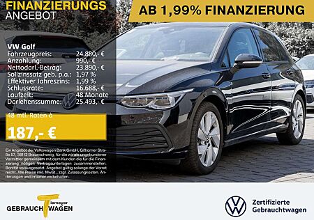 VW Golf Volkswagen 1.0 TSI LIFE PANO LM18 MATRIX ASSIST