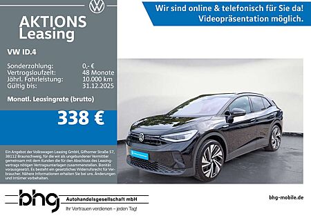 VW ID.4 Volkswagen Pro mit Infotainment-Paket Pano Sitzheizung