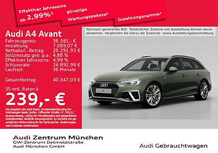 Audi A4 40 TFSI S tronic S line Virtual+/Kamera
