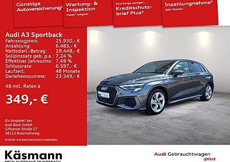Audi A3 S line 40TFSIe LED AHK ACC SMARTPIN