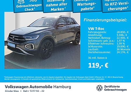 VW T-Roc Volkswagen 1.5 TSI Style DSG Kamera LED Sitzhzg