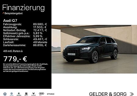 Audi Q7 50 TDI qu. S line competition 7Sitze*B&O*Pano