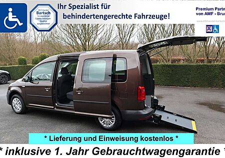 VW Caddy Volkswagen Maxi 2,0 TDI rollstuhlgerecht*Wenderampe*Garantie*