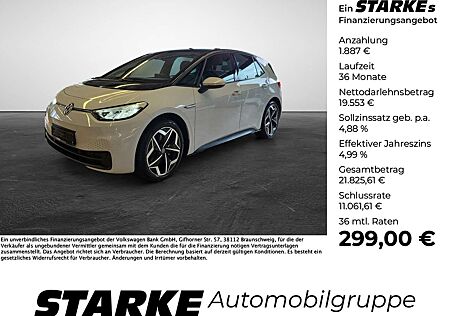VW ID.3 Volkswagen Pure Performance LED Navi DAB Keyless ACC LM