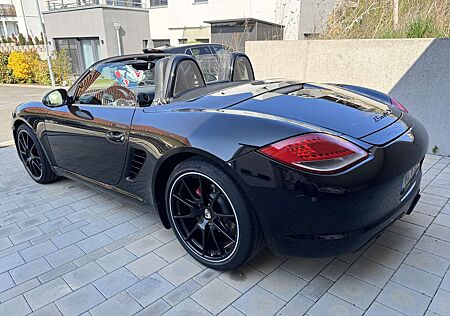 Porsche Boxster S Black Edition als Handschalter m. PZ Scheckheft