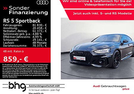 Audi RS5 Sportback RS-SportfahrwerkPlus Vmax 280km/h