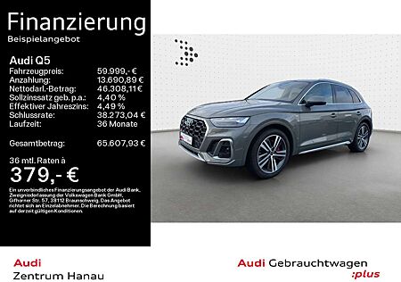 Audi Q5 55 TFSIe S-LINE*MATRIX*AHK*LUFT*HUD*NAVI-PLUS