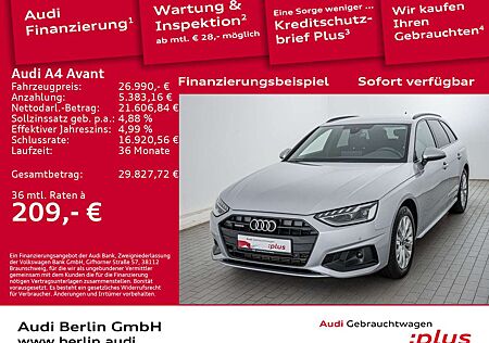 Audi A4 Advanced 40 TFSI qu.S tr. RFK LED NAVI