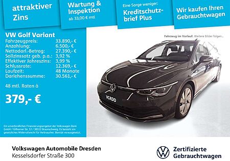 VW Golf Variant Volkswagen Golf VIII Variant 1.5 TSI DSG Style LED Navi Kam
