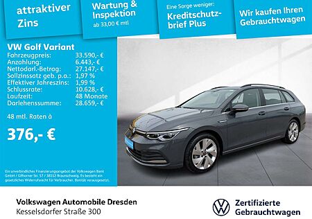 VW Golf Variant Volkswagen Golf VIII Variant 1.5 TSI DSG Style LED Navi Kam