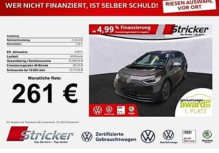 VW ID.3 Volkswagen 1st Max 150/58 261,-ohne Anzahlung ACC Pano HUD