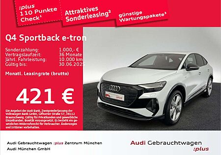 Audi Q4 e-tron 55 qu. S line AHK/StdKlima/H