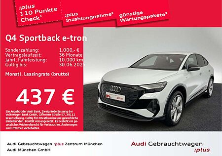 Audi Q4 e-tron 55 qu. S line AHK/StdKlima/H