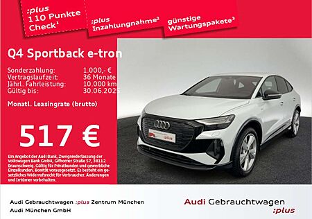 Audi Q4 e-tron 55 qu. S line AHK/StdKlima/H