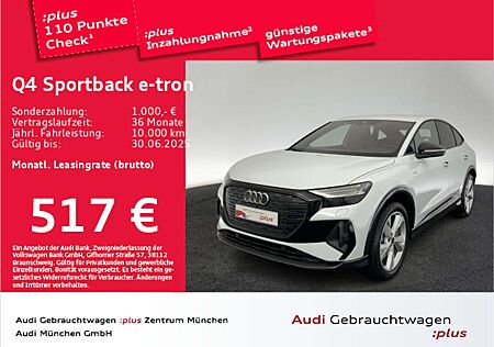 Audi Q4 e-tron 55 qu. S line AHK/StdKlima/H