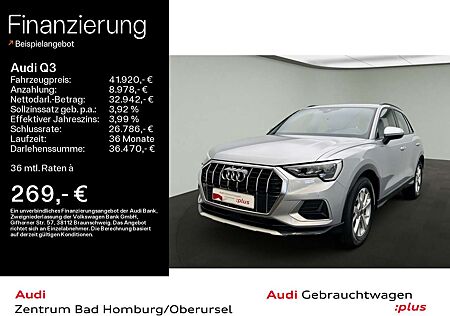 Audi Q3 advanced 40 TFSI quattro*Navi*Alu*AHK*PDC*Vir