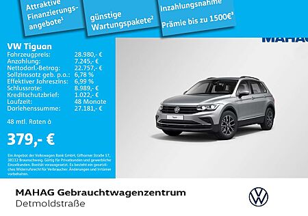 VW Tiguan Volkswagen 2.0 TDI LIFE AHK Navi LED Kamera Alu17Tul