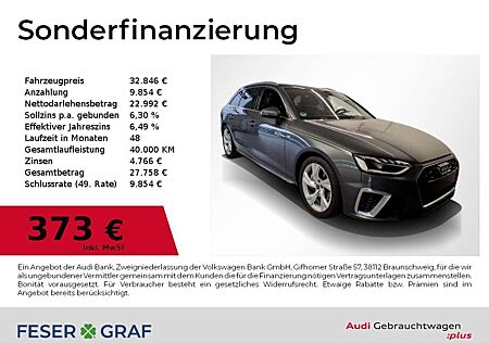 Audi A4 Avant 40 TFSI S tronic S Line Int Leder,LED,Navi,K